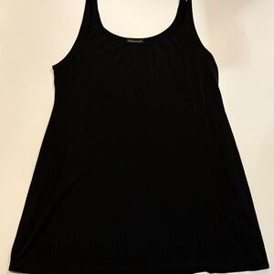Eileen Fisher black flowing tank